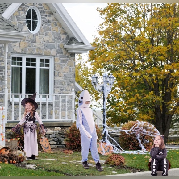 SHARK BLUE AND WHITE KIDS COSTUME SIZE 3-4 🌟NWOT🌟 - Picture 12 of 16